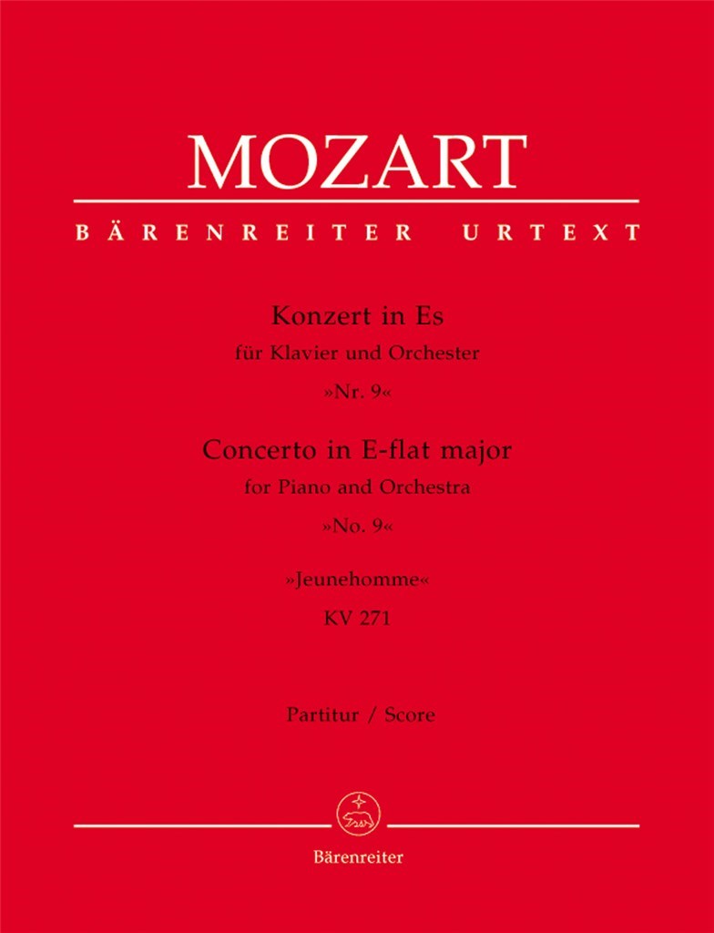 Piano Concerto 9 K271 Full score